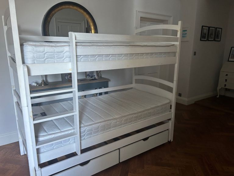 Bunk beds and additional set of drawers 