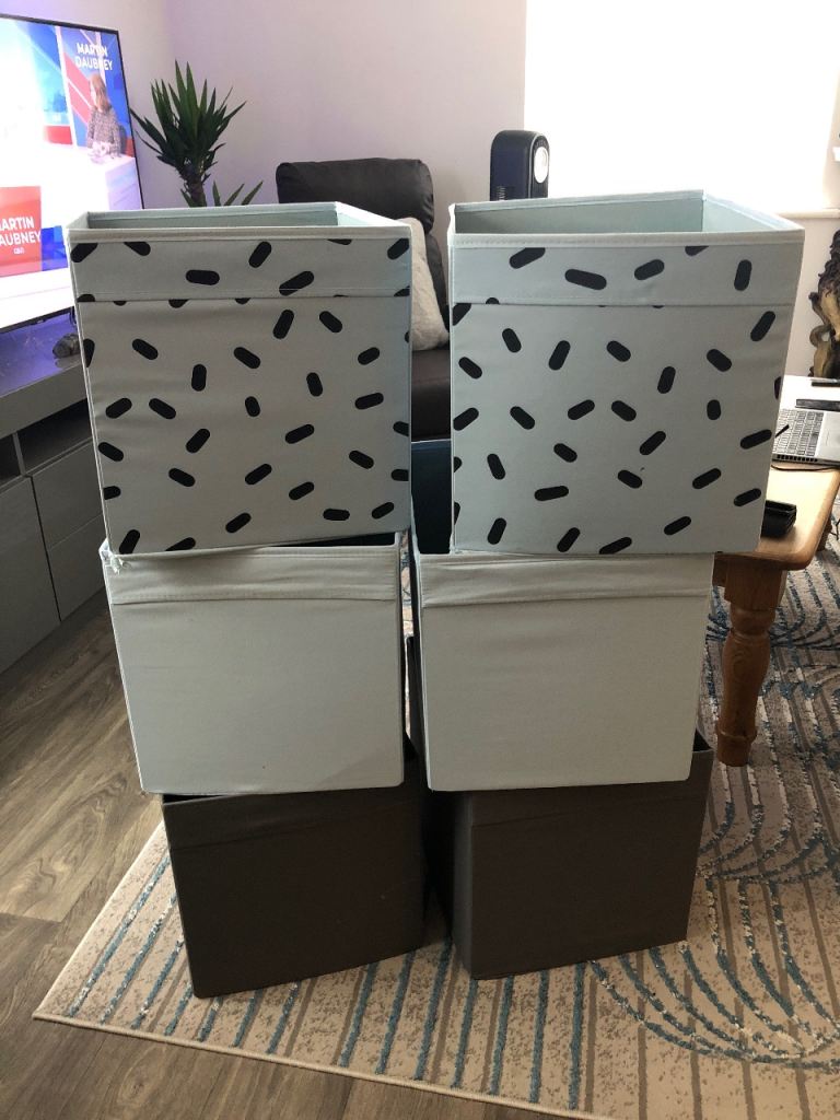 Kallax storage cubes