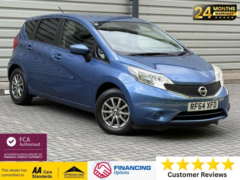  Nissan Note 1.2 DIG-S Acenta Hatchback 5dr Petrol CVT Euro 5 (s/s) (98 ps) Petrol Automatic