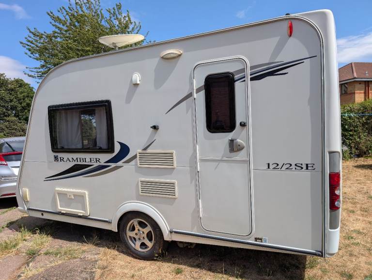 Great Elddis 2 berth lightweight caravan p