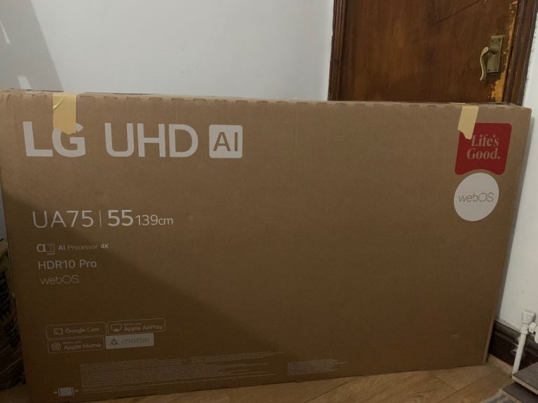 Brand New LG 55UA75006LA 55 Inch Smart 4K Ultra HD HDR LED TV 2025 Model