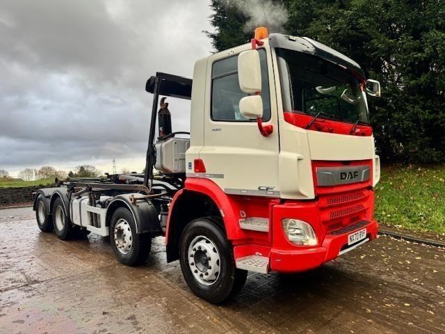 2020 70 DAF CF 450 Euro 6 8x4 Multi-Lift Ultima 24 hook loader sheet