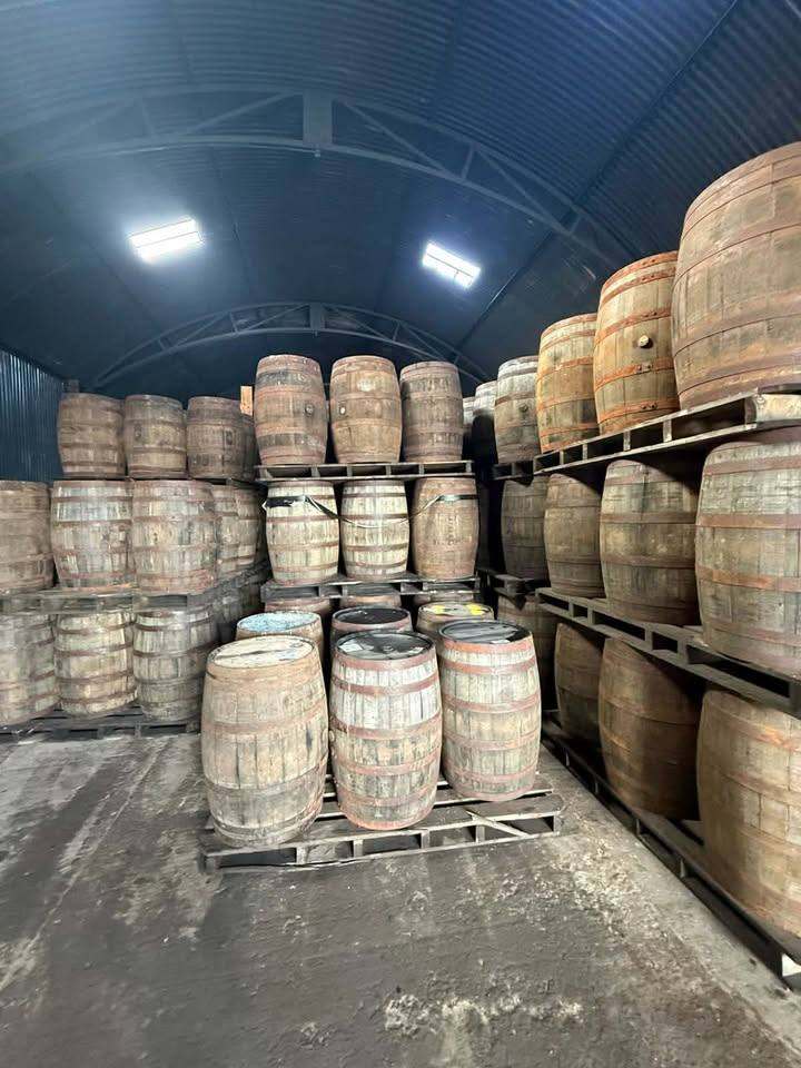 Oak Whiskey Barrels * Furniture Up Cycle * Half Planters * Beer Garden *