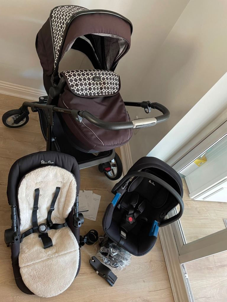 Silver Cross SPECIAL EDITION Pioneer Pushchair, Carrycot Travel System plus car seat.
