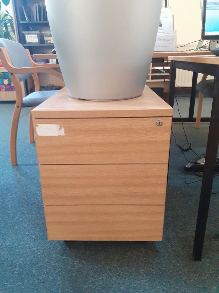 Set of three drawers (No key!)