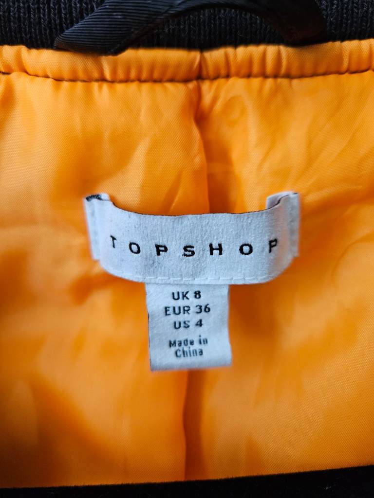 Topshop Womens Bomber Jacket