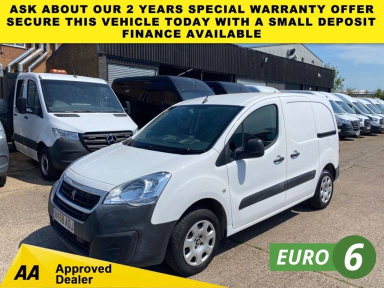 2018 68 PEUGEOT PARTNER 1.6 BLUE HDI PROFESSIONAL L1 SWB 100BHP. AIRCON. SENSORS