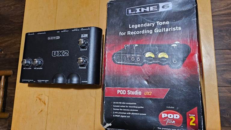 Line 6 POD Studio UX2 Audio Interface - Good Condition