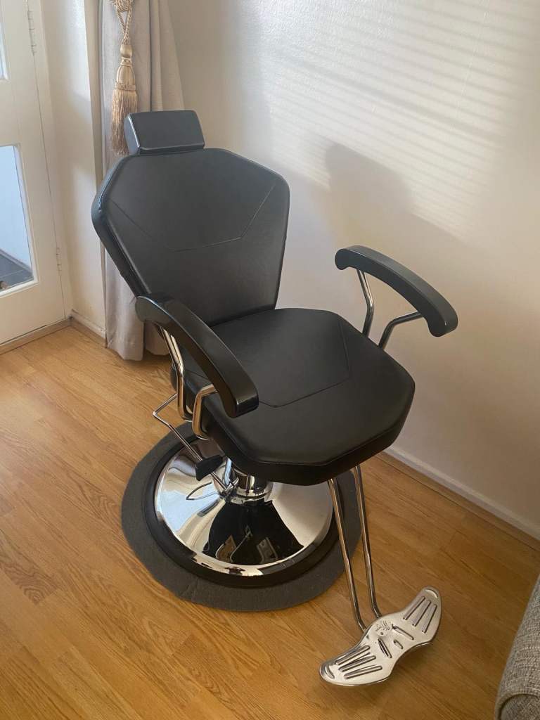 Barber, hairdresser, beauty salon chair 
