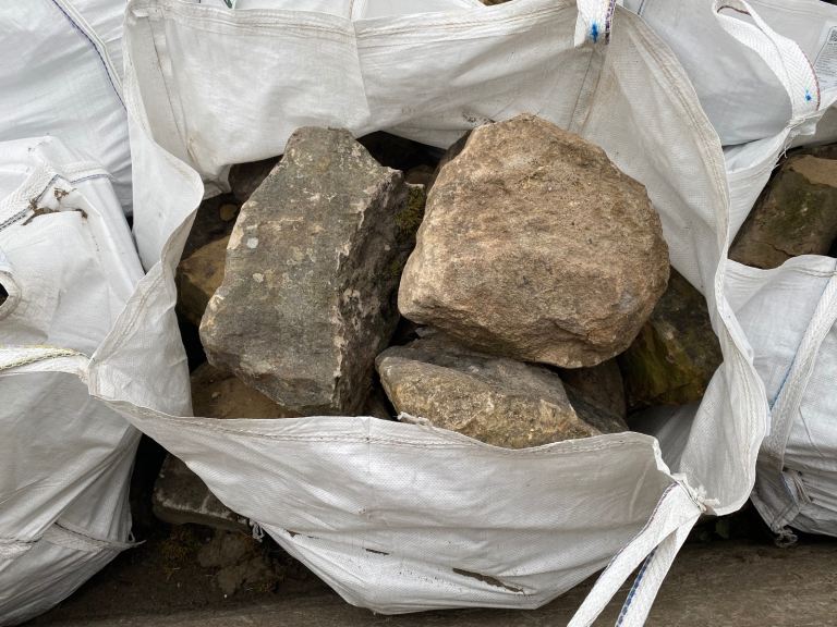 Reclaimed quality sandstone