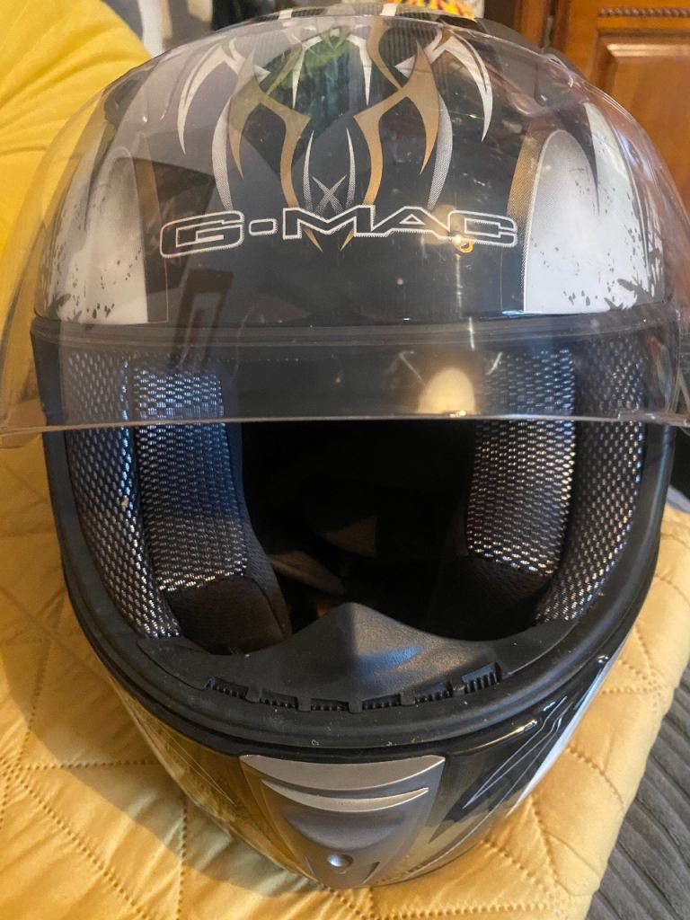 G-MAC MOTORCYCLE HELMET 
