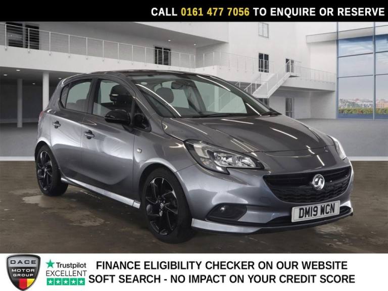 2019 Vauxhall Corsa 1.4i ecoTEC SRi VX Line Nav Black Hatchback 5dr Petrol Manual Euro 6 (90 ps H...