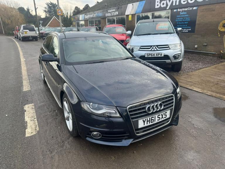 AUDI A4 AVANT 2.0 TDI Executive S line Blue Auto Diesel 2011