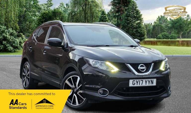 2017 Nissan Qashqai 1.6 DIG-T Tekna Euro 6 (s/s) 5dr HATCHBACK Petrol Manual