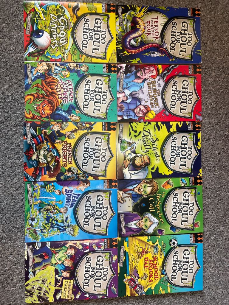 Kids books too ghoul for school