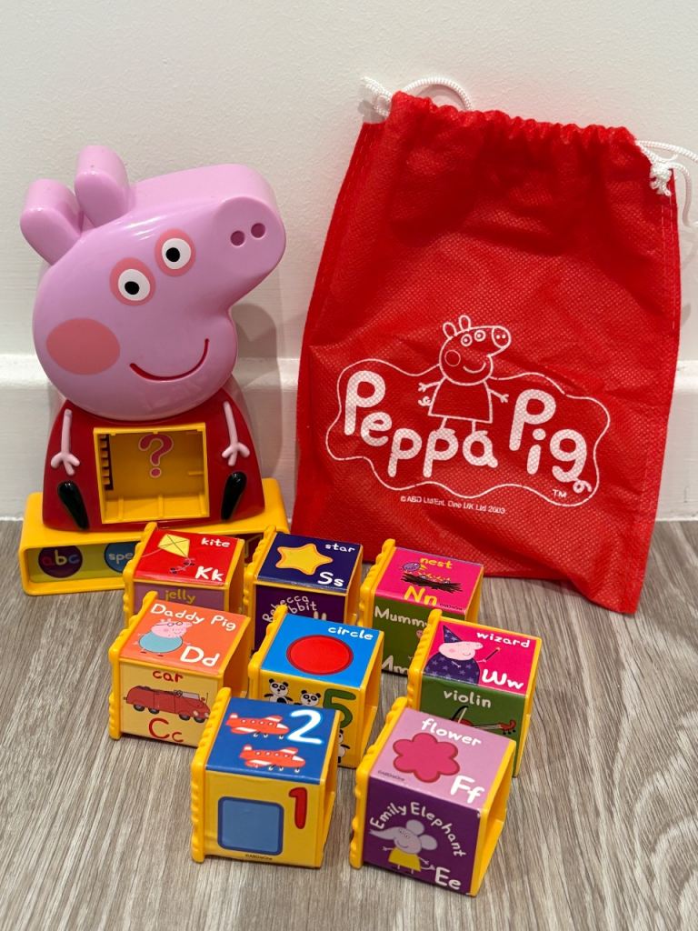 Peppa Pig Phonic Alphabet Toy Activity Interactive Age 3+ Excellent Condition 🐷