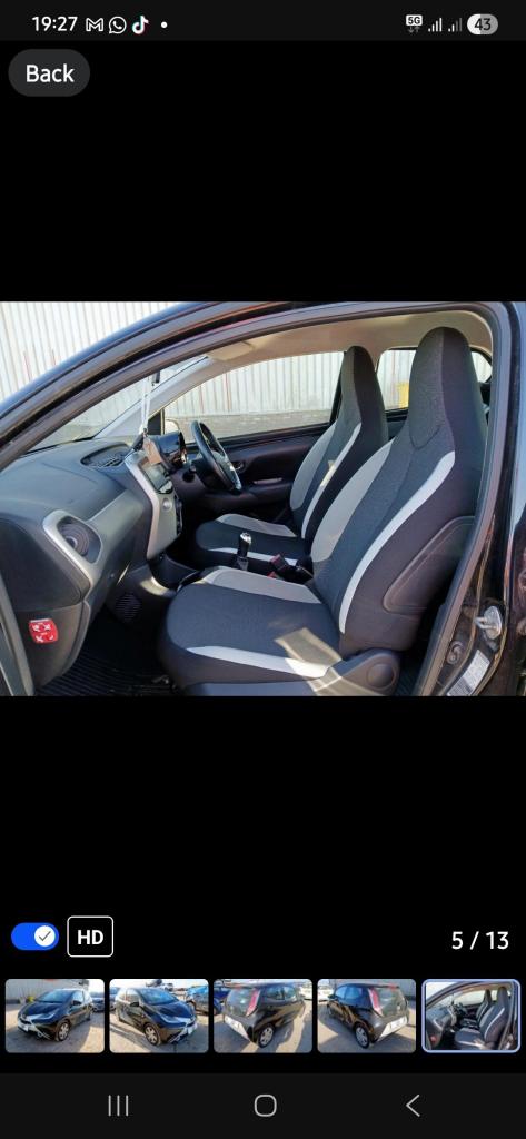 2016 Toyota AYGO 1.0 VVT-i X-Play 5dr HATCHBACK Petrol Manual