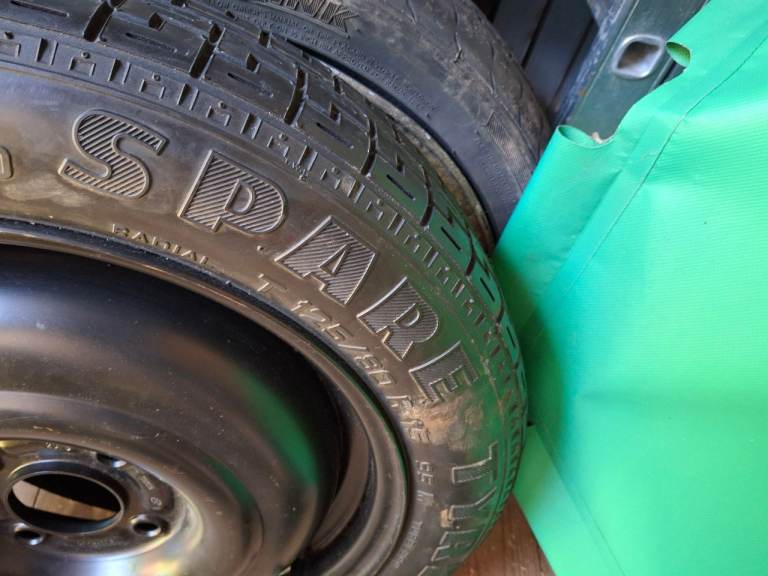 Space saver spare wheel ford fiesta 