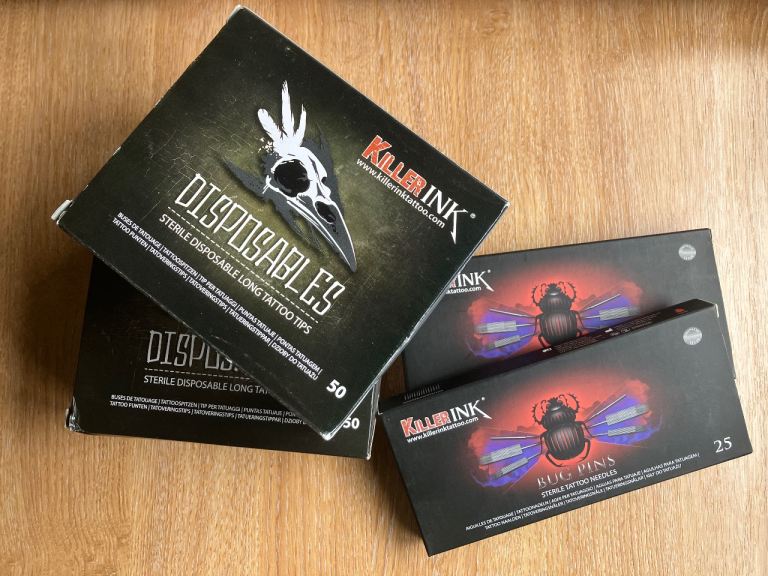 Killer ink tattoo needles and tips