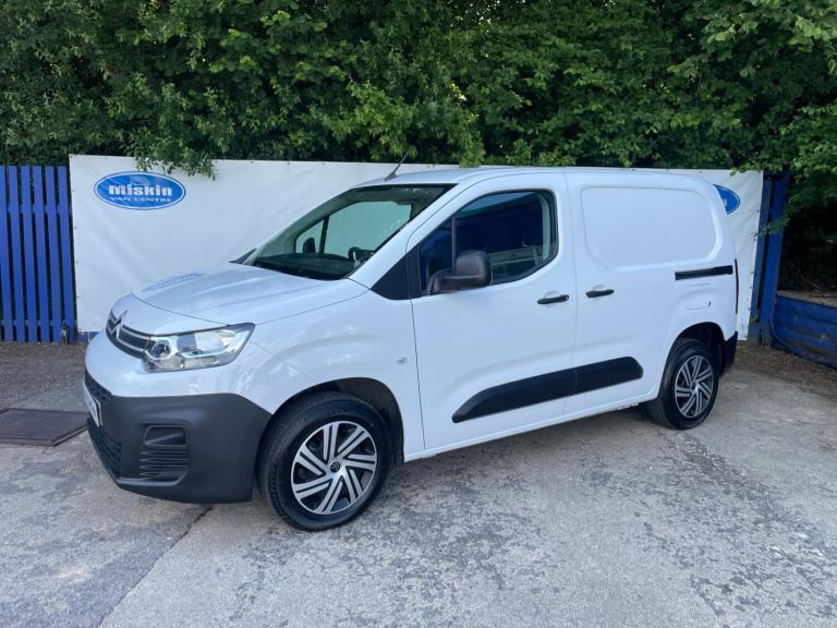 2023 Citroen Berlingo 1.5 BlueHDi Enterprise Ed 100ps 6 Speed Diesel Van In White PANEL VAN Diese...