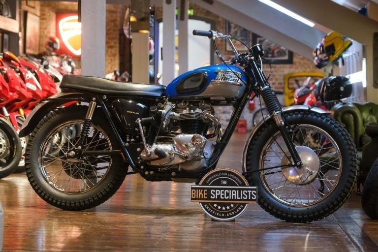 Triumph Bonneville T120 T120C 650 "TT" Special Fully Restored