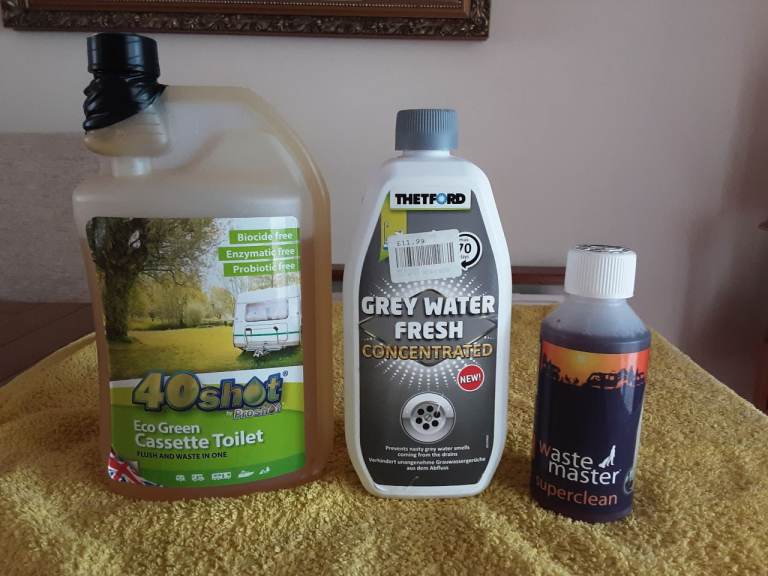 Toilet and Waste tank cleaners