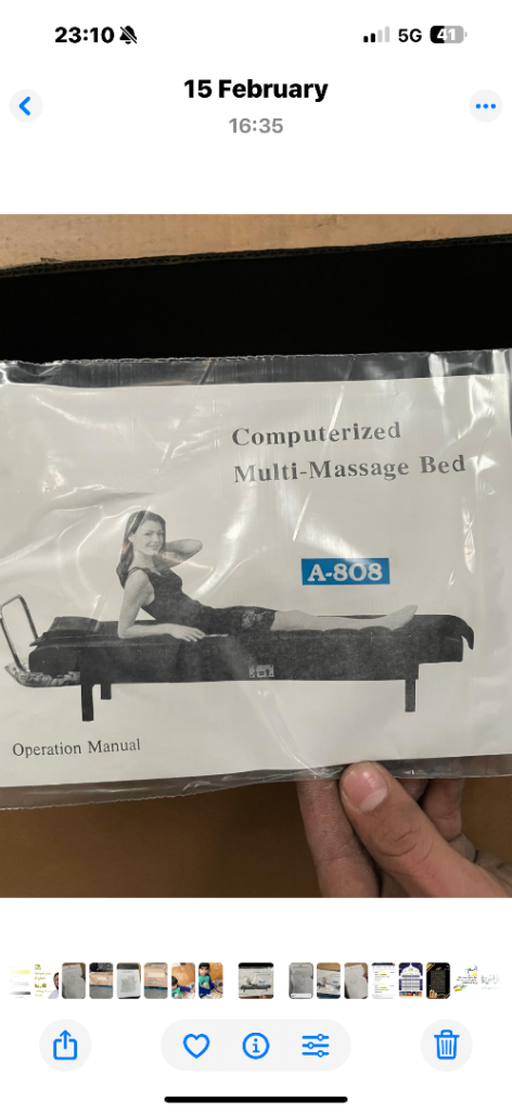 Computerized Multi-Massage Bed