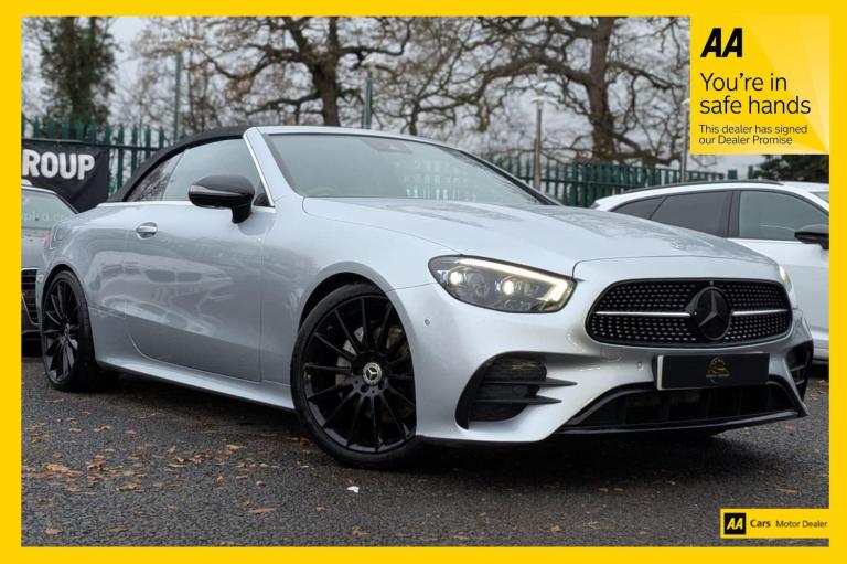 2021 Mercedes-Benz E Class 2.0 E220d AMG Line Night Edition (Premium Plus) Cabriolet G-Tronic+ Eu...