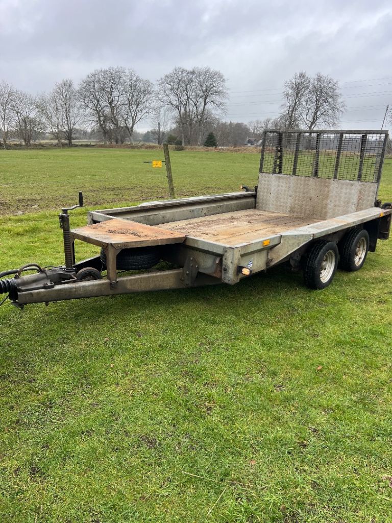 Ifor Williams plant trailer GX106