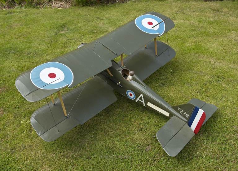 Pre-Built: Model Aircraft - Royal Flying Corps SE5A Bi-Plane Fighter Aircraft
