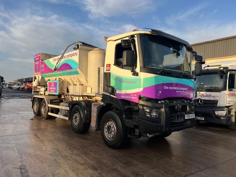 2014 64 Renault C (C) 430 8x4 , BAYLYNX VOLUMETRIC MIXER 