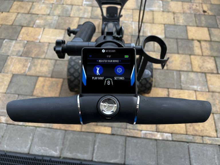 Motocaddy M3/5 GPS DHC 36 Hole Golf Trolley