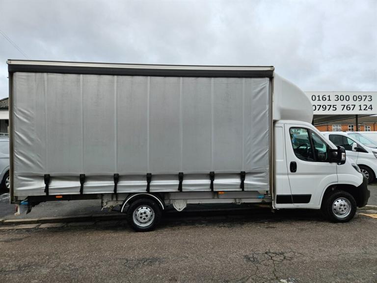 2022 Peugeot Boxer BLUEHDI 335 L4 * curtainsider * 16t * 3500kg Luton Van Diesel Manual