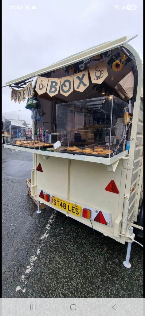 Vintage Coffee trailer/horsebox/van