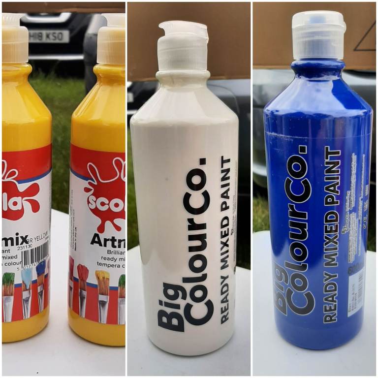 Ready mix paint bundles 