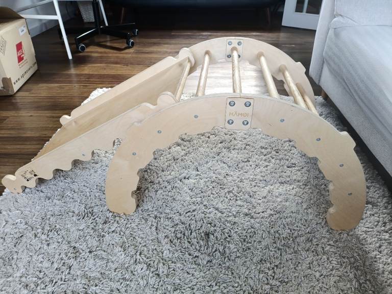 Mamoi climbing frame with a slide - Pikler style