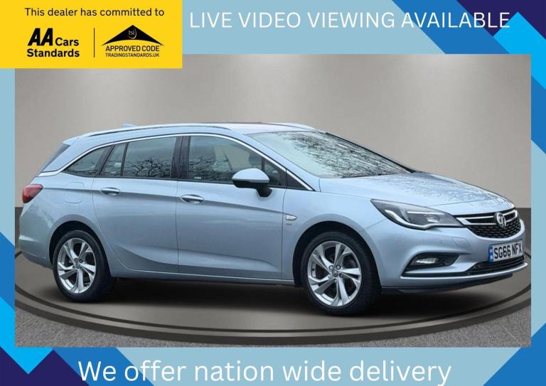  Vauxhall Astra 1.6 CDTi SRi Nav Sports Tourer Auto Euro 6 5dr Diesel Automatic