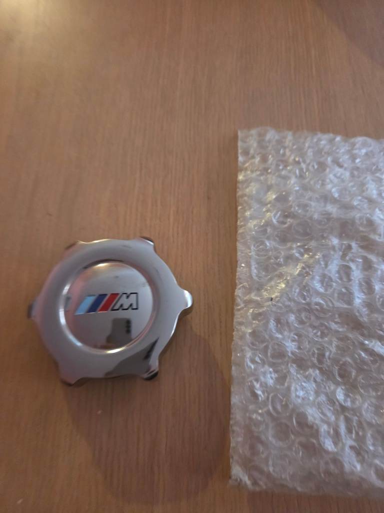 Bmw m series oil chrome cap