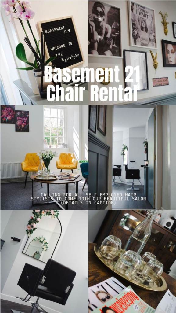 Chair Rental in westend salon 