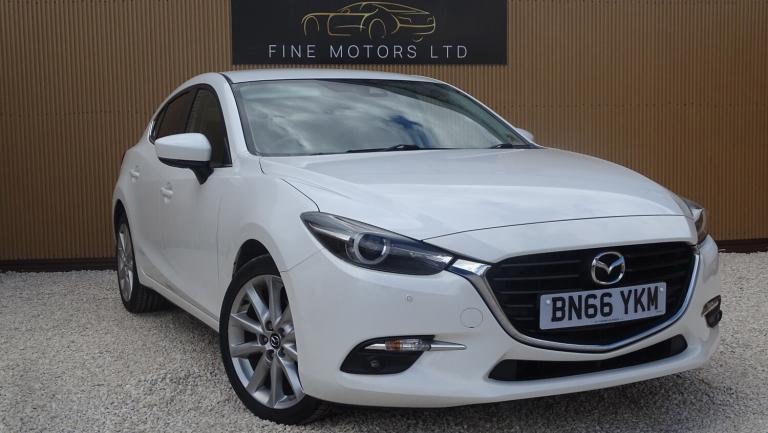 MAZDA MAZDA3 2.0 SKYACTIV-G Sport Nav White Manual Petrol 2016