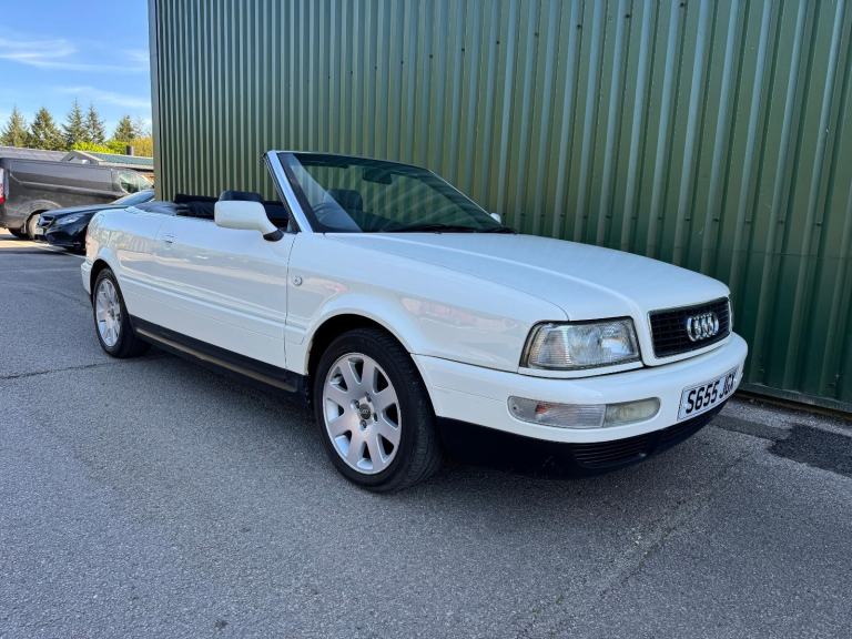 Audi 80 Cabriolet 2.6 V6 Automatic 1998 Pearl White 94k Service History New MOT