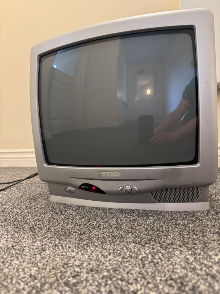 Beko 14” CRT TV NR 14272TDS - Working (No Remote)