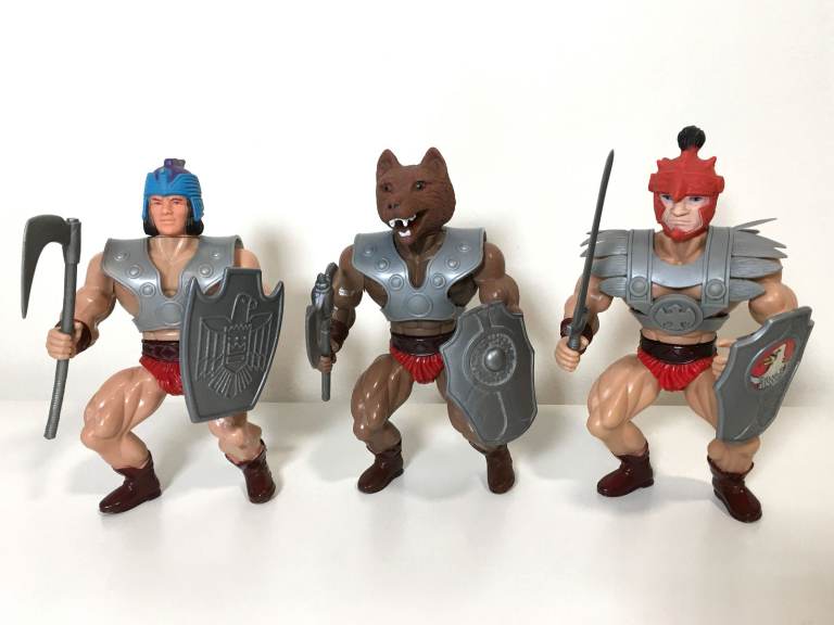 1987 Galaxy Fighters Vintage Action Figures He-Man Knock-off 80s Bundle Galaxy Warriors