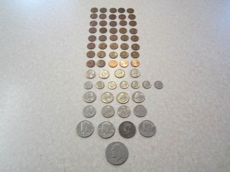 Collection of US Coins - Various Denominations