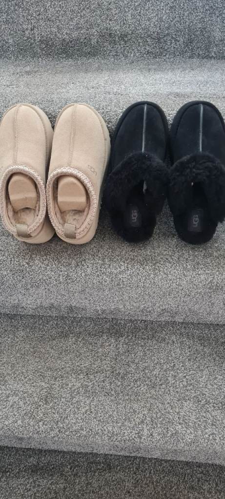 2 pairs...Ugg platforms 