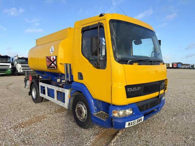 2001 DAF TRUCKS FA LF45 180 7,500 LITRE FUEL TANKER 