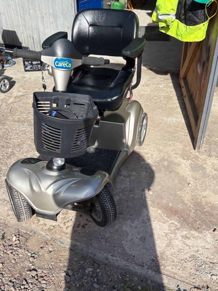 CareCo Mobility Scooter - Silver, Good Condition