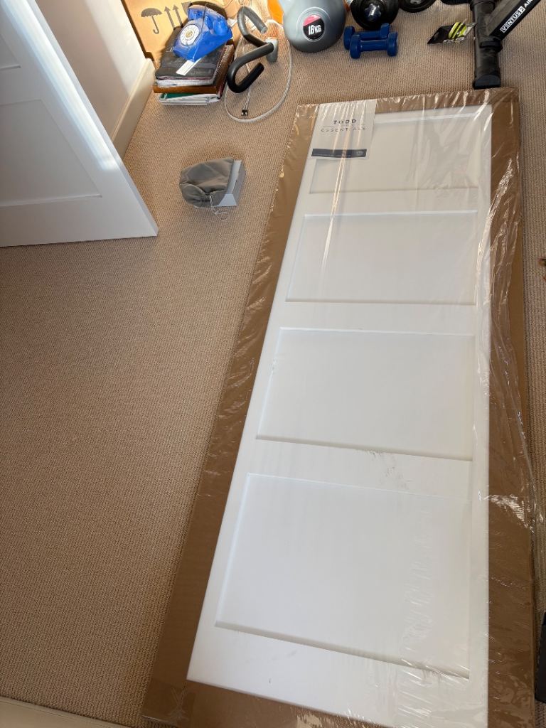 Todd doors new 4 panel door unused 