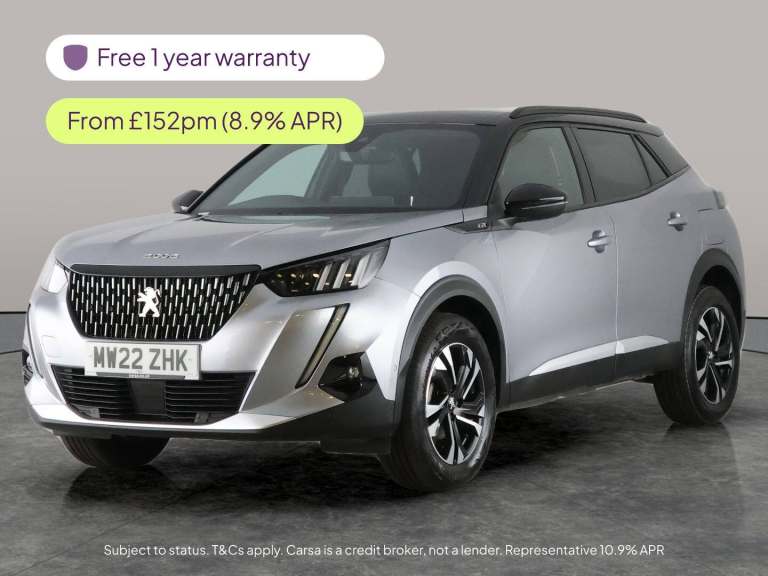 2022 Peugeot 2008 1.2 PureTech GT SUV 5dr Petrol Manual Euro 6 (s/s) (130 ps) REV CAM - LED L Suv...