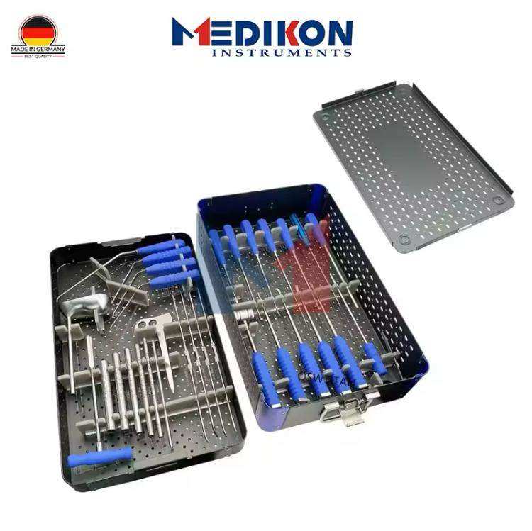 UpunSpine-Adelaux Biportal Endoscopic Instrument Set with Case, Automatic Spine Prop